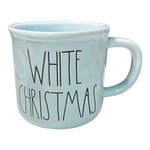 Rae Dunn "WHITE CHRISTMAS" Camp Style Coffee Mug
